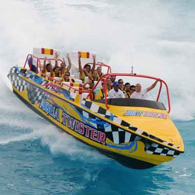 Aqua Twister Cancun Speed Boat Tour