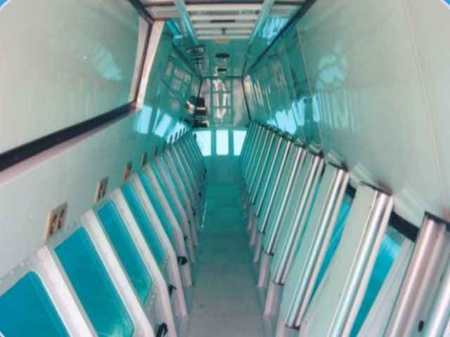 Cancun Submarine Tour Interior