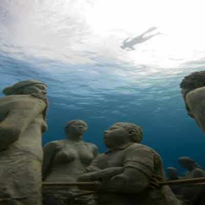 Cancun Underwater Museum Tour